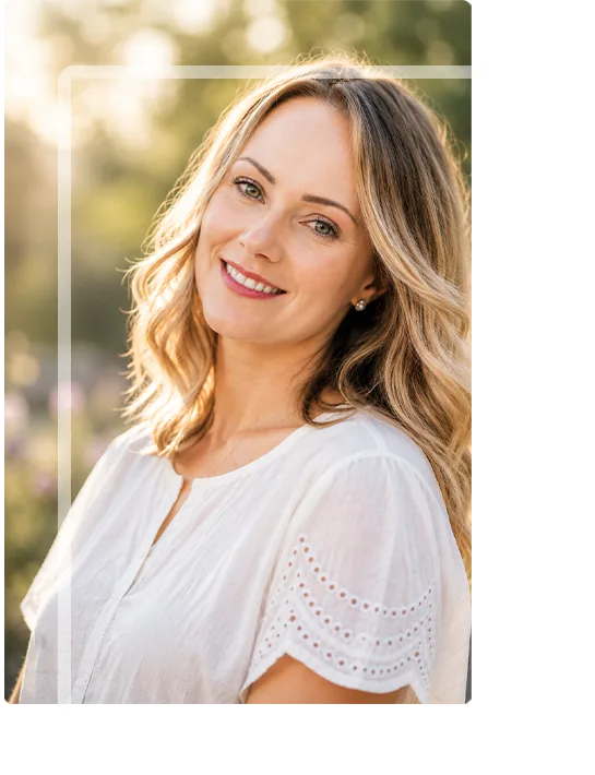 Post-Breast Cancer Care and Healing Journey Smiling woman representing post-breast cancer care and healing journey